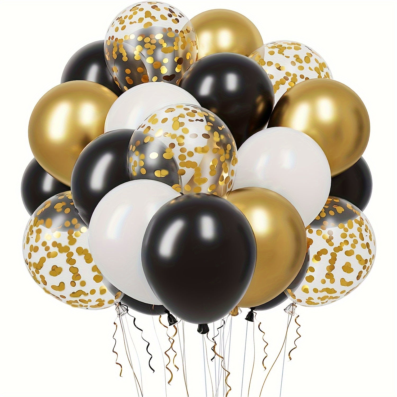 Colorful Confetti Balloon Set for Wedding Birthday Anniversary Graduation