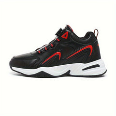 Men's Ankle Boots Rotating Buckle Non Slip Thermal Walking Shoes