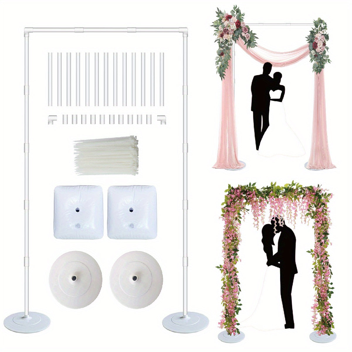 2m Balloon Stand Flower Kit Balloon Hold Stander Balloon Accessory
