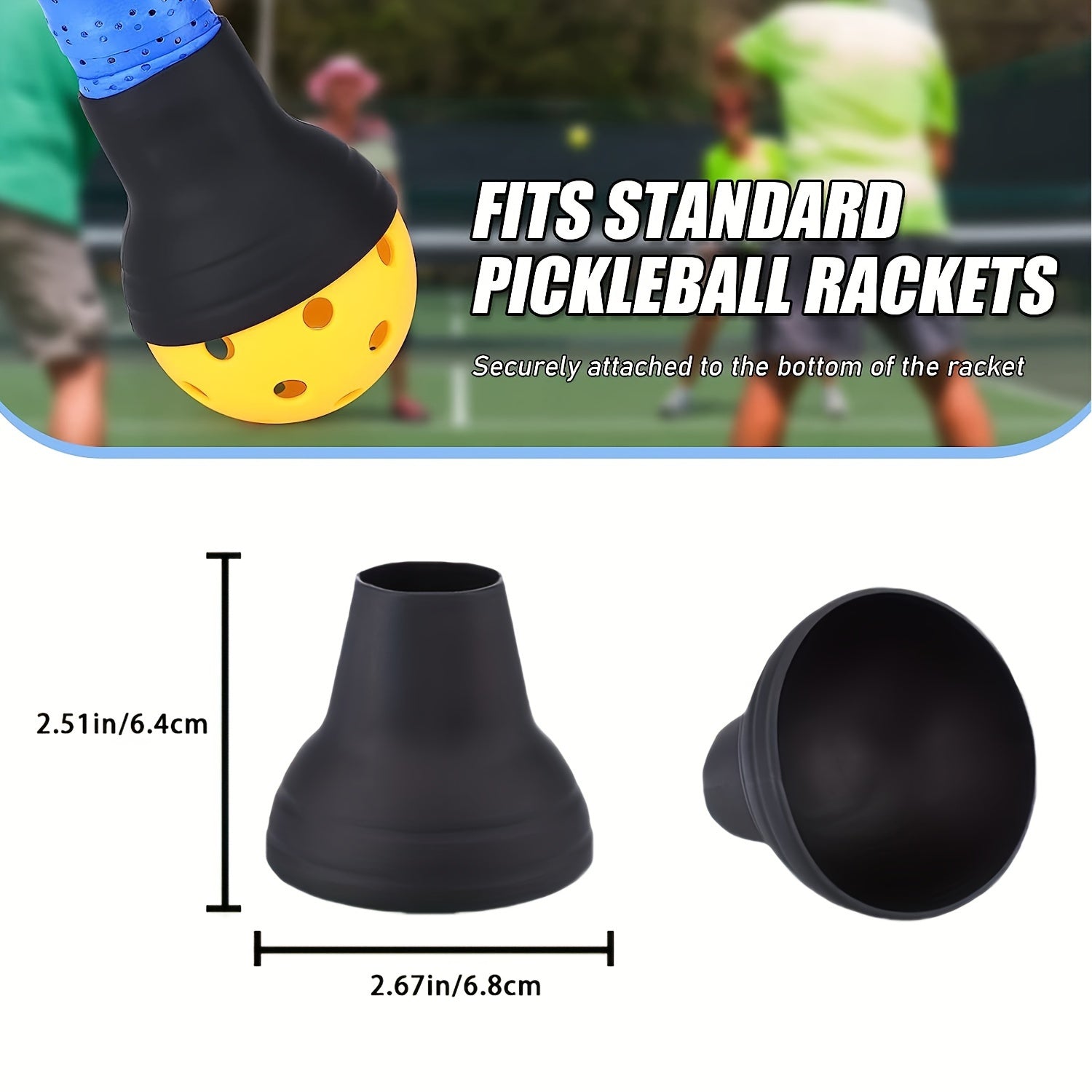 Pickleball Ball Retriever Silicone Grabber Accessory