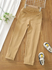 Boys Teen Graffiti Elastic Waist Pants for Spring Fall