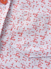 Boy's 2pc Bowtie Shirt & Overalls Set Geometric Pattern Outfits For Summer