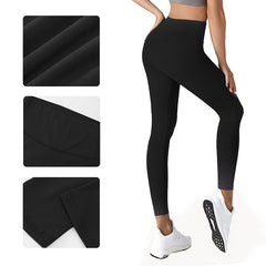 5-Pack Seamless Solid Tights Opaque High Waist Elastic Leggings