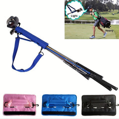Portable Lightweight Golf Club Bag Mini Handbag Adjustable Strap