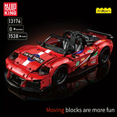 Remote Control Building Blocks Sports Car Toy