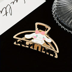 Cute Anime Hair Clip Geometric Metal Girl Hair Accessories Cosplay Jewelry
