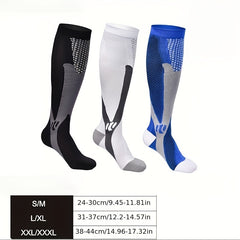 3 Pairs Sports Compression Socks for Outdoor Sports