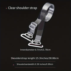 Adjustable Transparent Shoulder Straps for Underwear