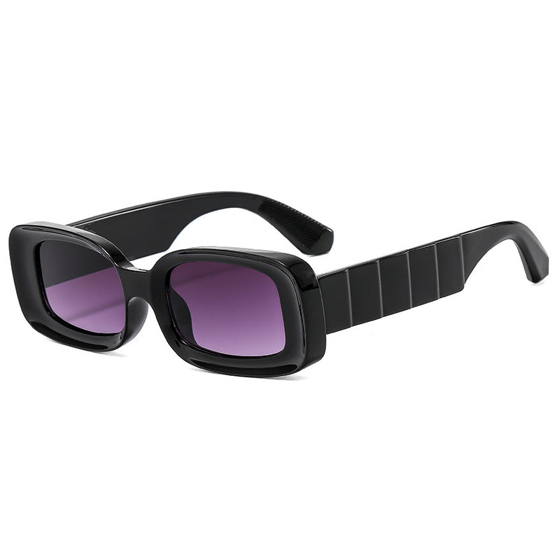 Square Sunglasses Hip Hop Thick Frame Sunshade For Men And Women