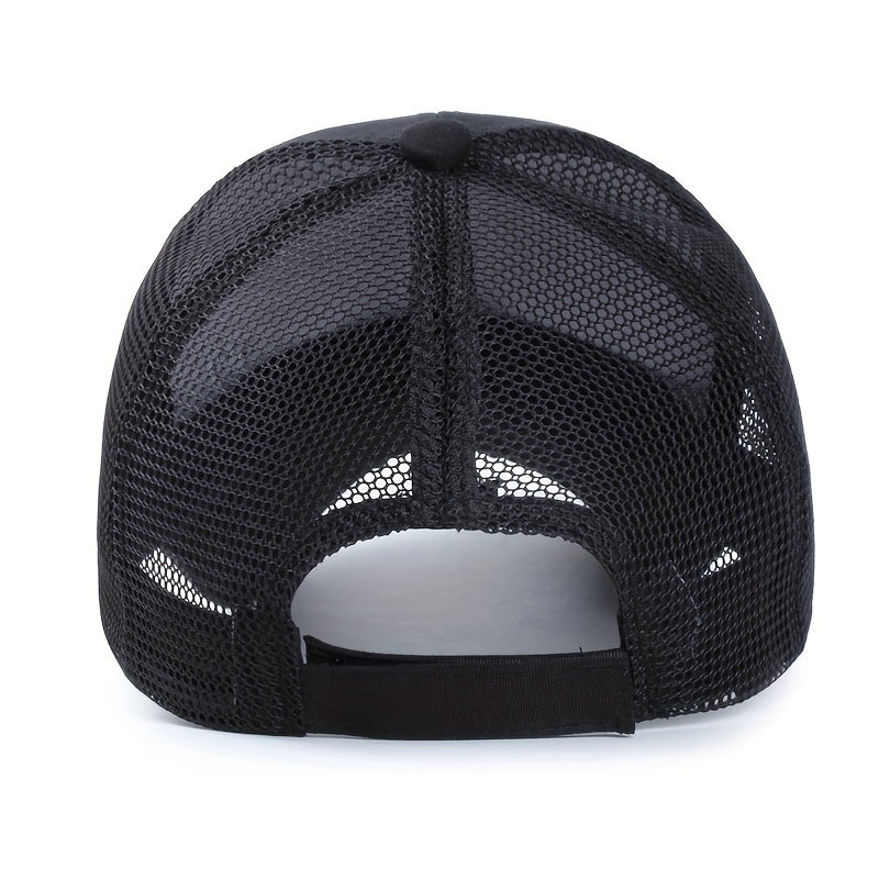 Men's Outdoor Sunshade Baseball Cap Golf Net Hat