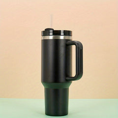 40oz Tumbler Reusable Vacuum Quencher Tumbler with Straw Leak-Resistant Lid