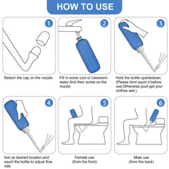 500ml Household Bidet Vagina Washer Portable Ass Washing Artifact