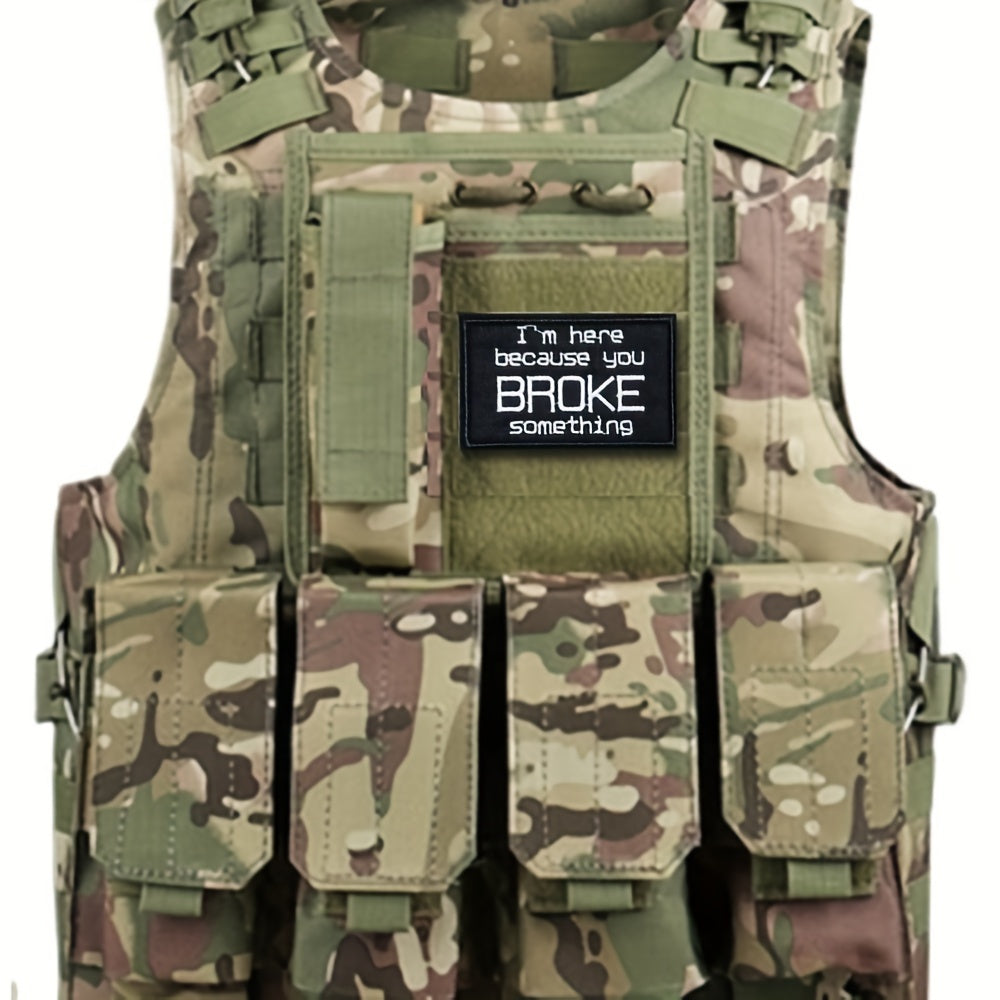 You Broke Something Morale Patches for Gear