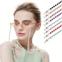 Beaded Glasses Chain Anti Slip Acrylic Eyeglasses Lanyard