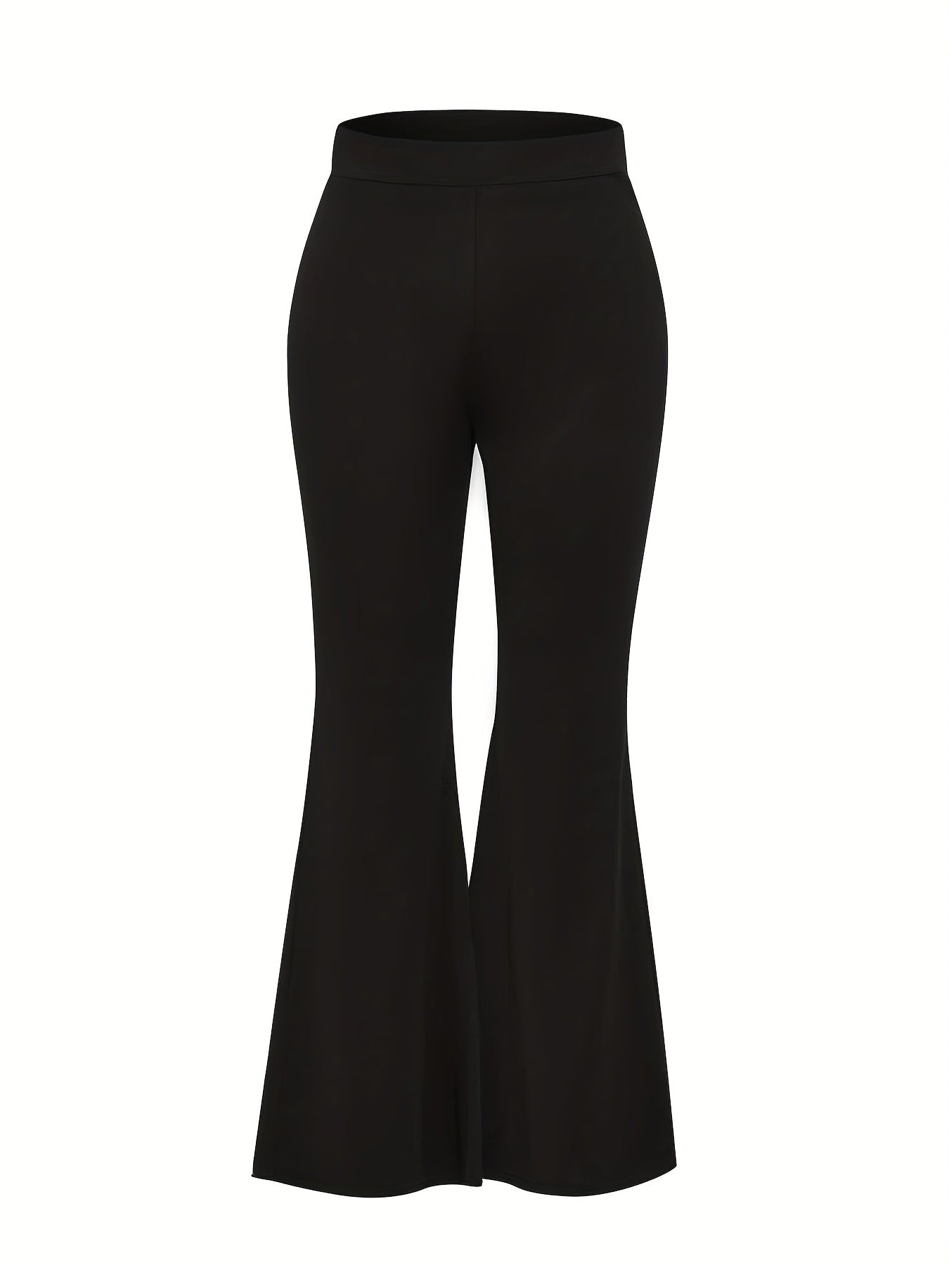 High Waist Flared Leg Pants for Women