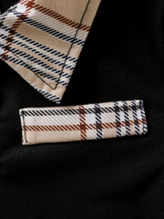 Boys Casual Outfit Polo Shirt & Plaid Shorts For Summer Kids