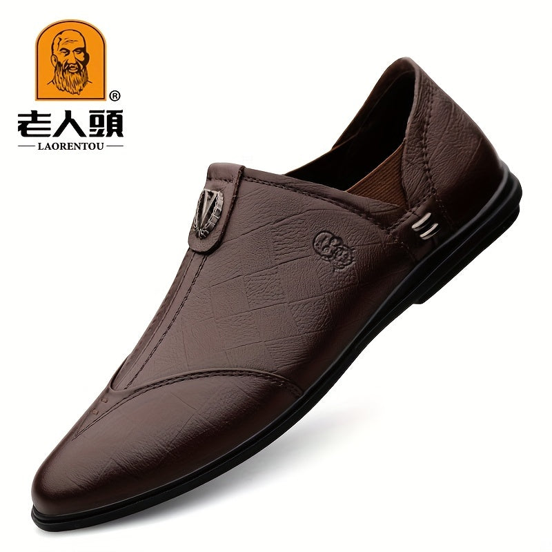Men's Smart Casual Slip On Loafers Soft Walking Shoes