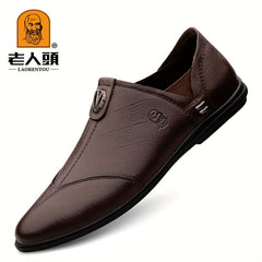 Men's Smart Casual Slip On Loafers Soft Walking Shoes