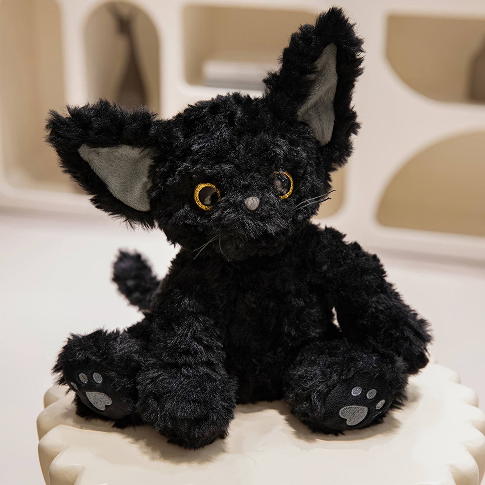 Cat Plush Toy Soft Stuffed Animal - Perfect Gift for Halloween and Christmas