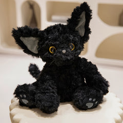 Cat Plush Toy Soft Stuffed Animal - Perfect Gift for Halloween and Christmas