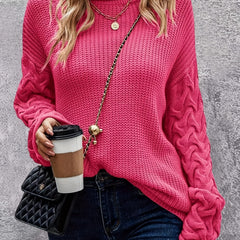 Turtleneck Long Sleeve Sweater