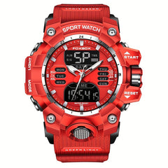 Women's Military Sport Chronograph Watch Waterproof Quartz Digital