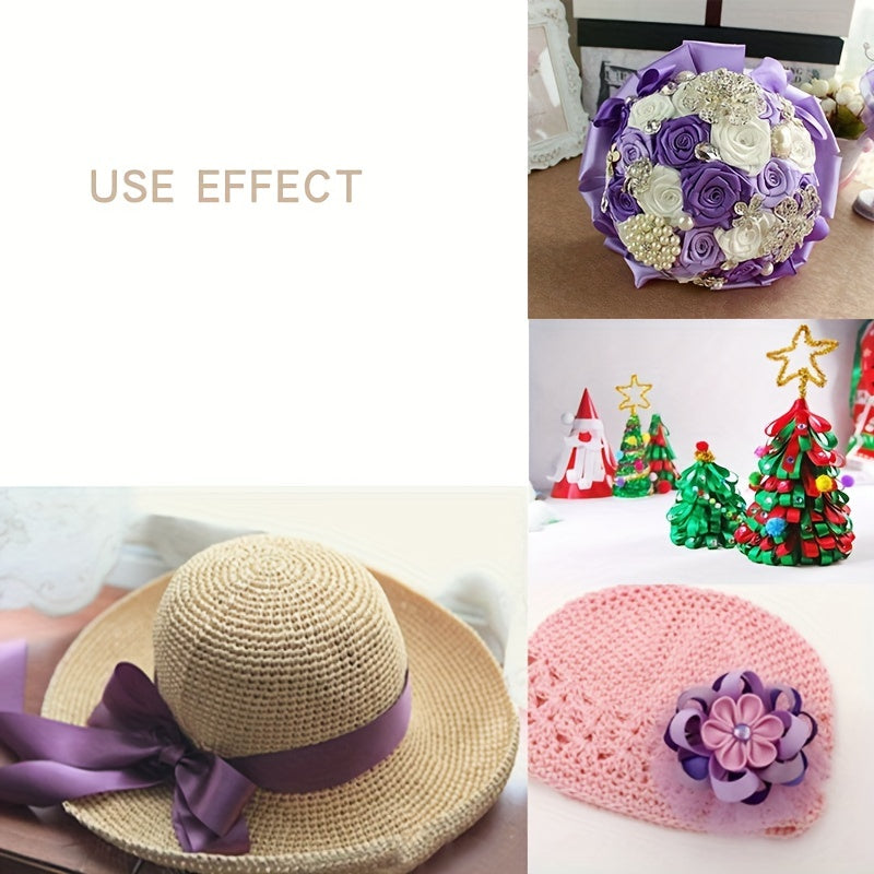 1Pc 3 81 Cm Ribbon Rose Material Packaging Decorative Ribbon