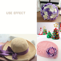 1Pc 3 81 Cm Ribbon Rose Material Packaging Decorative Ribbon