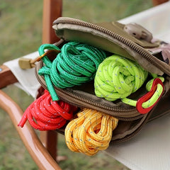 Windproof Reflective Rope for Camping, Durable Nylon Tent Lanyard