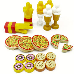 Food Collection Building Blocks Set