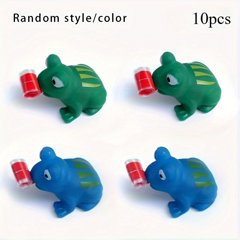 Funny Frog Toys with Tongue Out Durable Rubber Party Favors for Ages 6