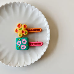 Colorful Hair Clip Lovely Headwear for Girls