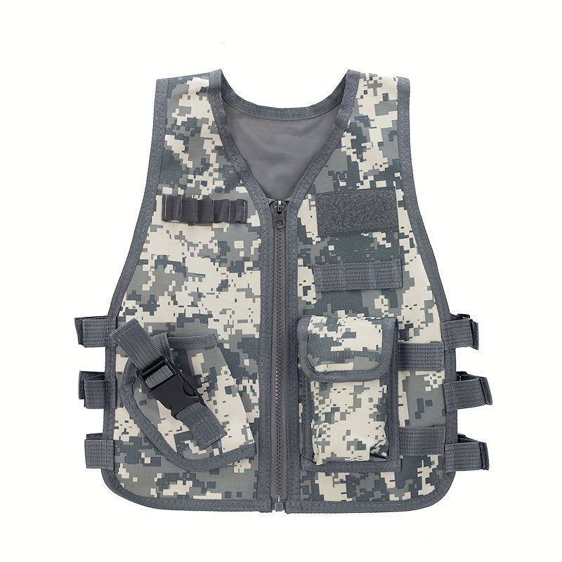 Adjustable Lightweight Training Vest for Outdoor Activities