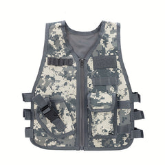 Adjustable Lightweight Training Vest for Outdoor Activities