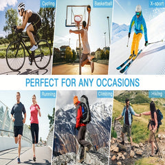 Men's Mid Crew Sport Socks - Sweat Absorbing Comfy Breathable Socks