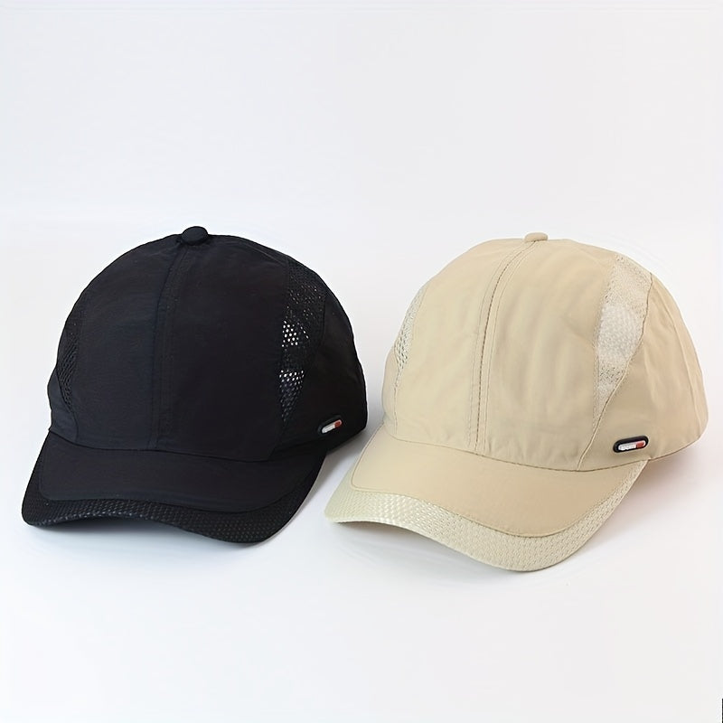 Casual Baseball Cap Quick Dry Sun Hat Adjustable Dad Hats