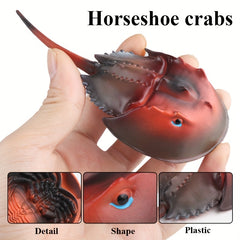 8pcs Ocean Animal Figurines Plastic Sea Toys Sharks Dolphins Penguins Turtles Oc