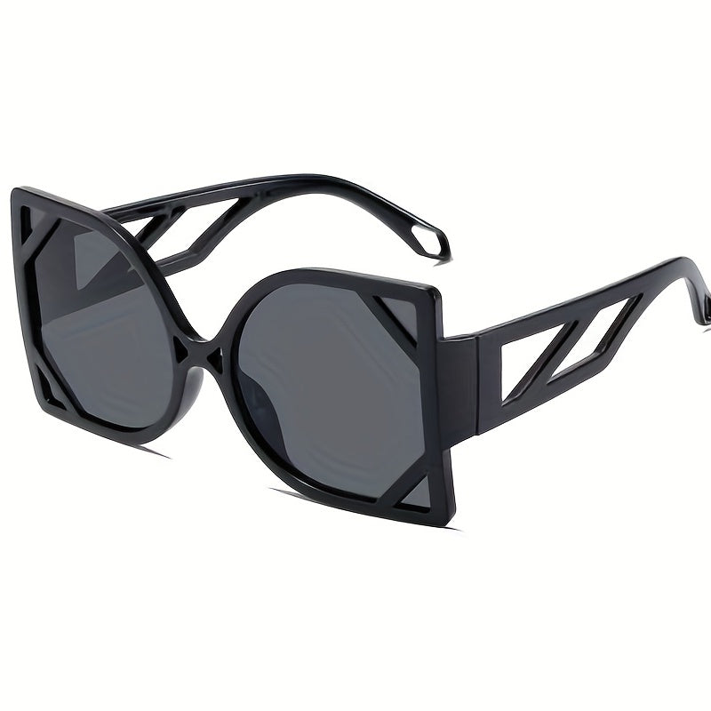 Men's Polarized Cat Eye Sunglasses Large Frame Glasses