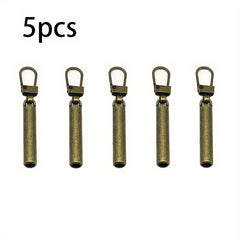 5 Detachable Zipper Pullers Repair Kits for Sewing Bags Down Jackets
