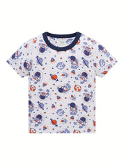 Boys Astronauts Rockets Planets Pajamas Set