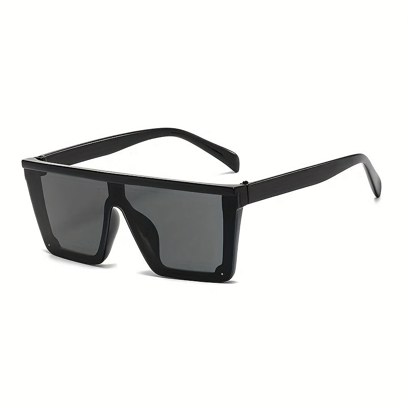 Y2K Vintage Sunglasses Square Frame Gradient Sun Protection