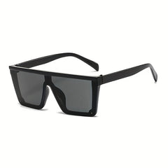 Y2K Vintage Sunglasses Square Frame Gradient Sun Protection