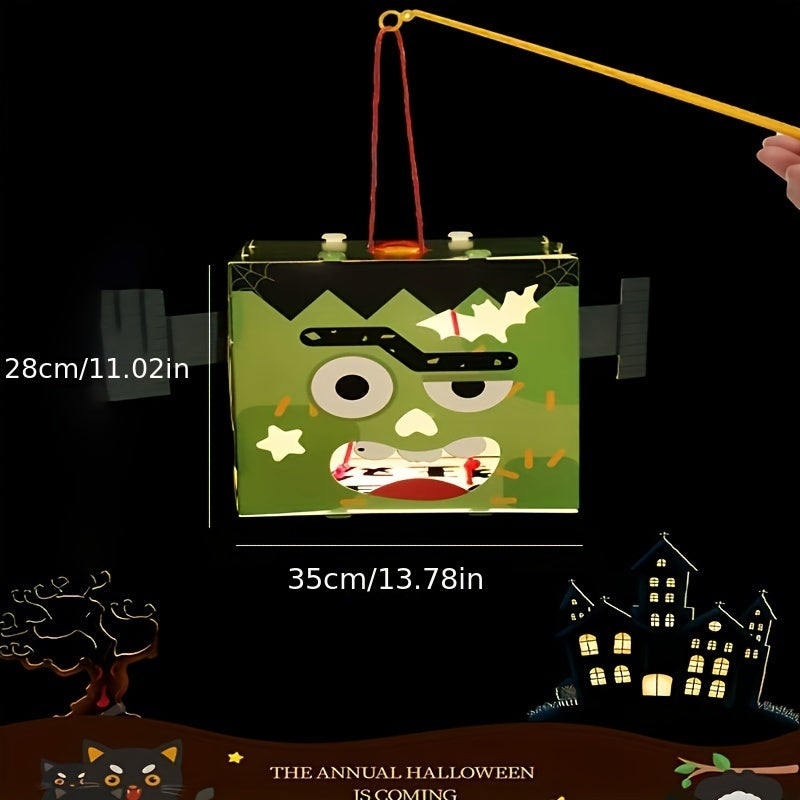 DIY Halloween Luminous Lantern Ornaments for Party Decoration