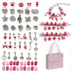 Children's Crystal Loose Bead Bracelet DIY Accessories Pack