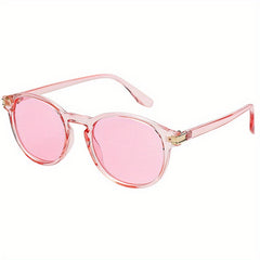 Oval Sunglasses Candy UV400 Sun Shades Glasses Vacation Beach