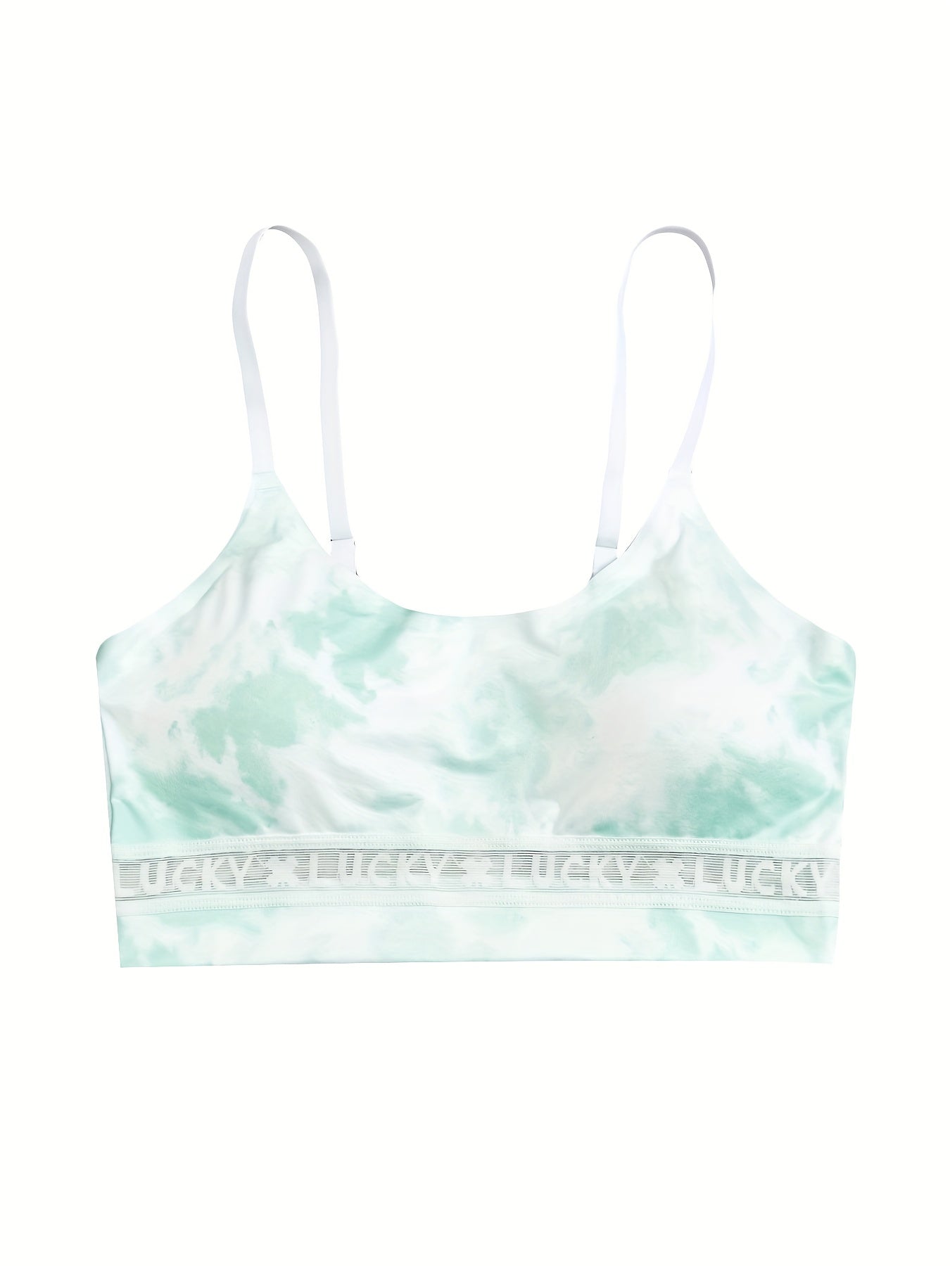 3-Pack Tie Dye Seamless Cami Bra Set