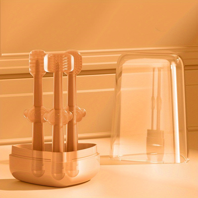 3pcs Baby Care Kit for Oral Cleaning 0-2 Years Olds