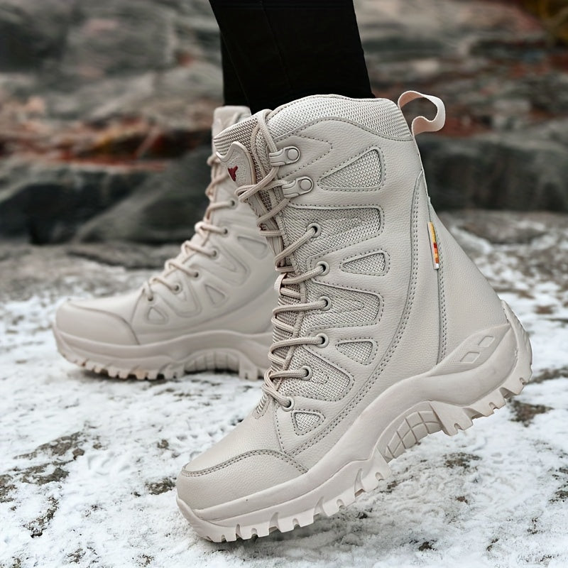 Military Thick Sole Combat Boots Non Slip Tactical Boots