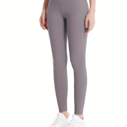 High Waist Crop Yoga Leggings Quick Dry Butt Lifting Activewear