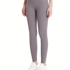 High Waist Crop Yoga Leggings Quick Dry Butt Lifting Activewear